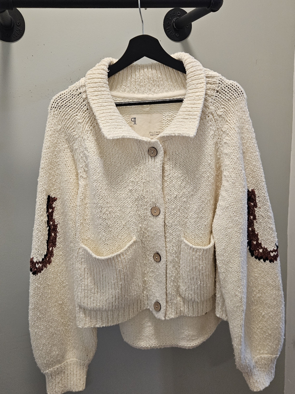 Anthropologie Pilcro Utility Sweater Jacket
